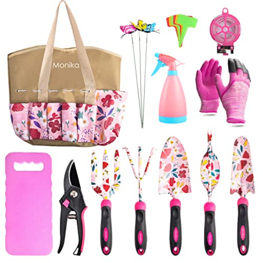 20-Piece Gardening Tool Set fo - огляд і ціна Gardening Tools Pink