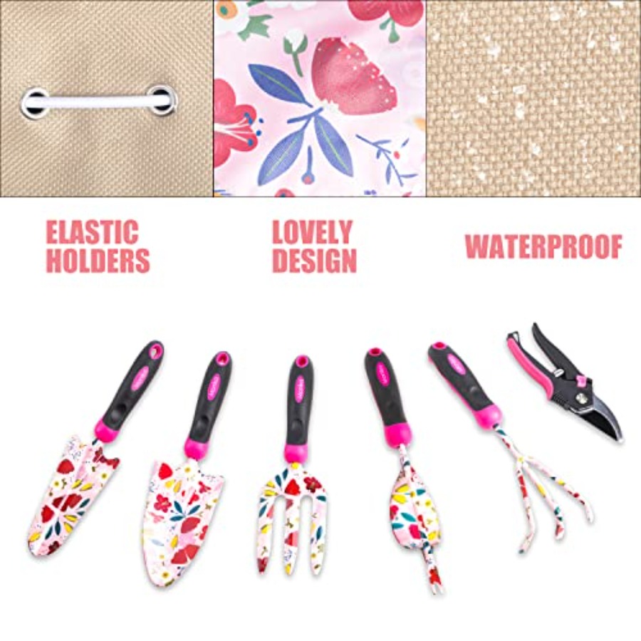 20-Piece Gardening Tool Set fo - огляд і ціна Gardening Tools Pink