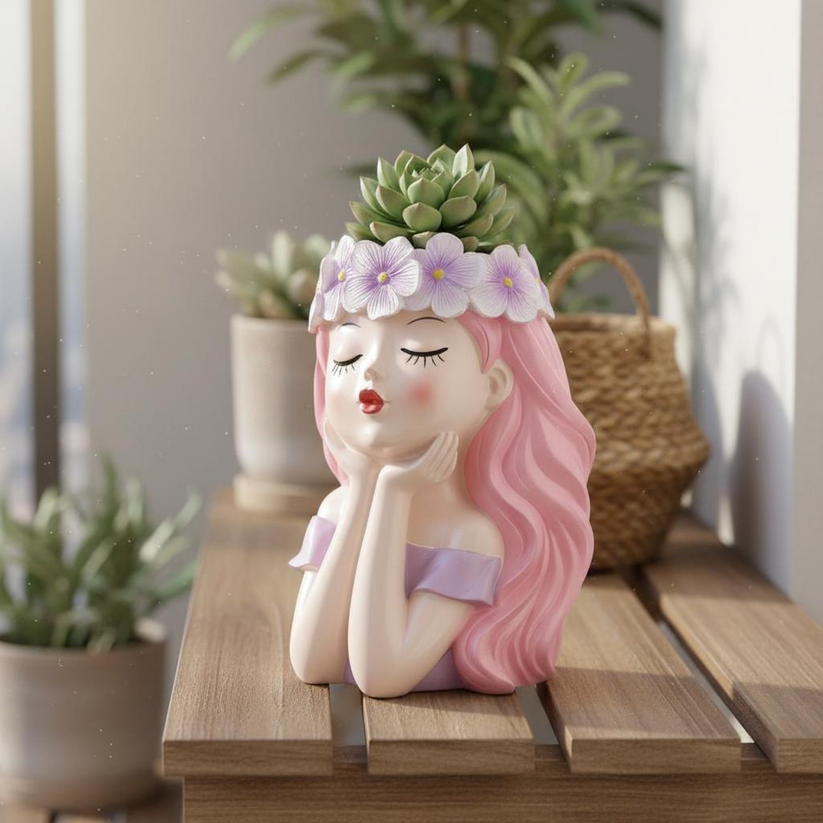 Fairy Plant Pot Creative Desig - огляд і ціна Gardening Tools Cute