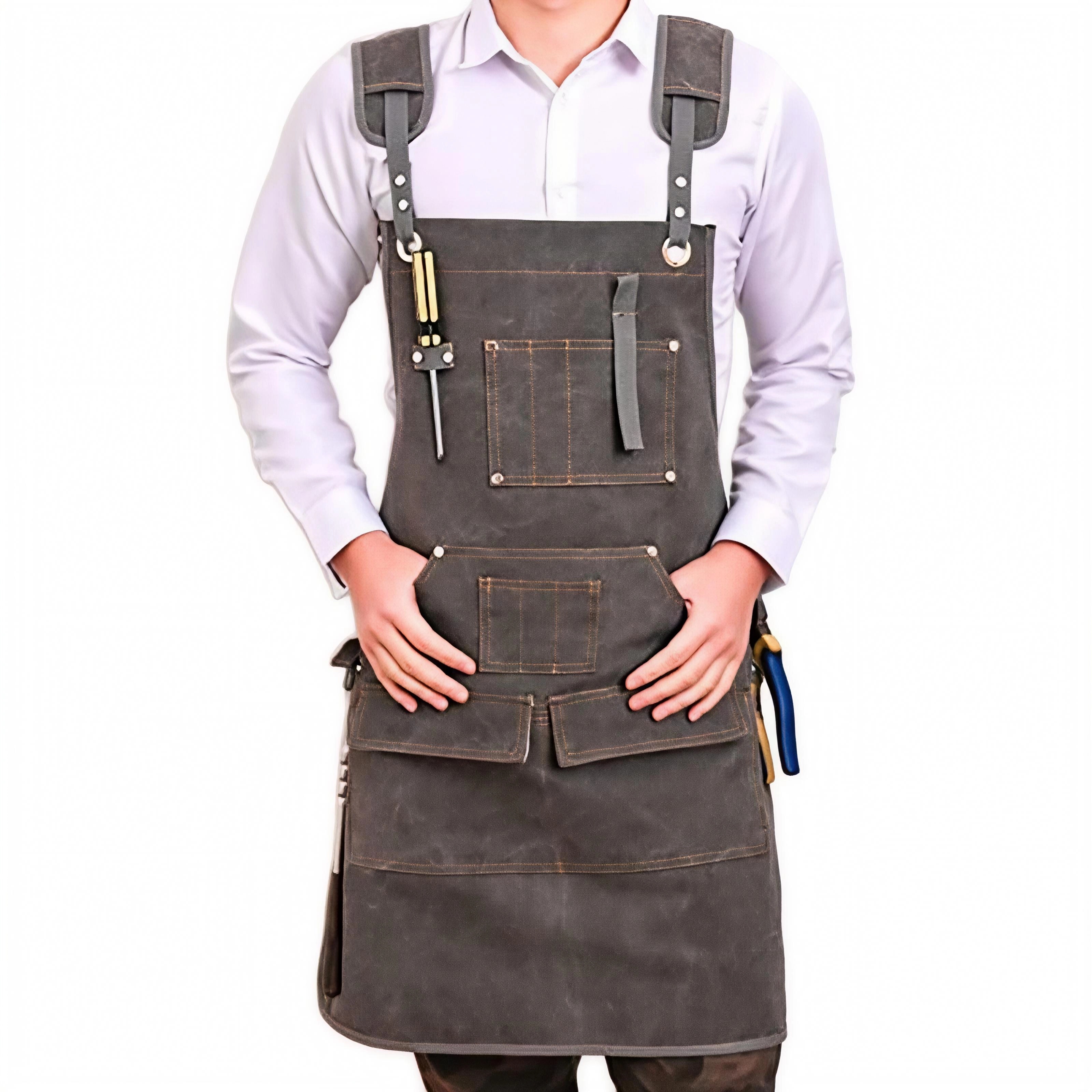 Heavy Duty Canvas Apron Custom - огляд і ціна Gardening Tools Logo