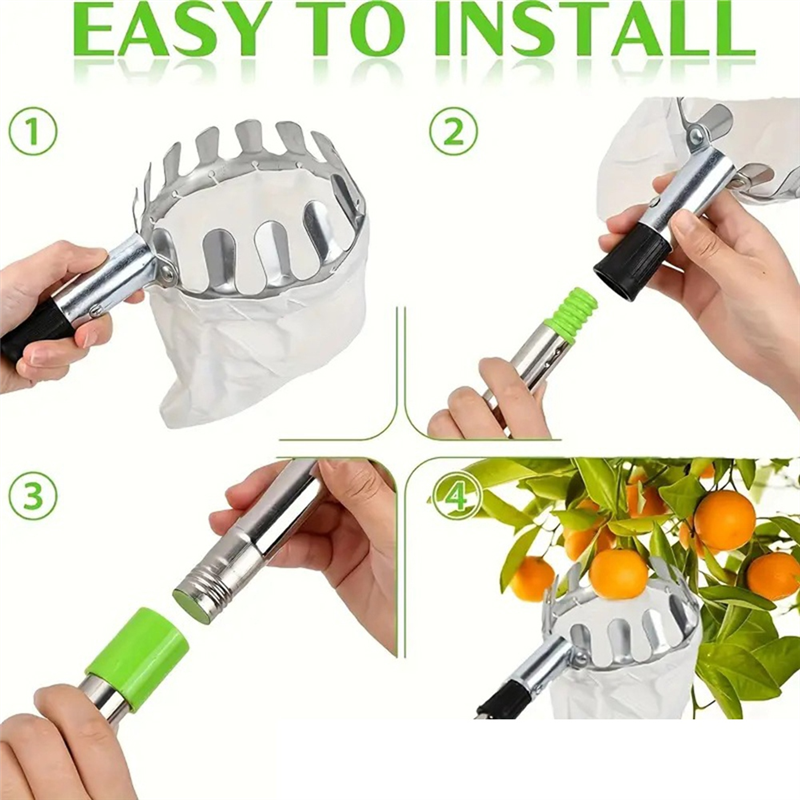AA76-Fruit Picking Tools, Meta - огляд і ціна Gardening Tools Basket