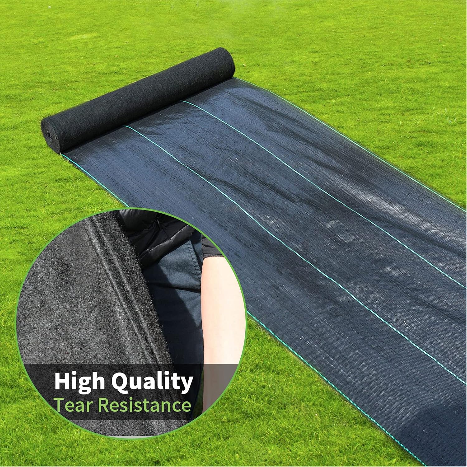 Heavy Duty Weed Barrier Fabric - огляд і ціна Garden Netting Cover