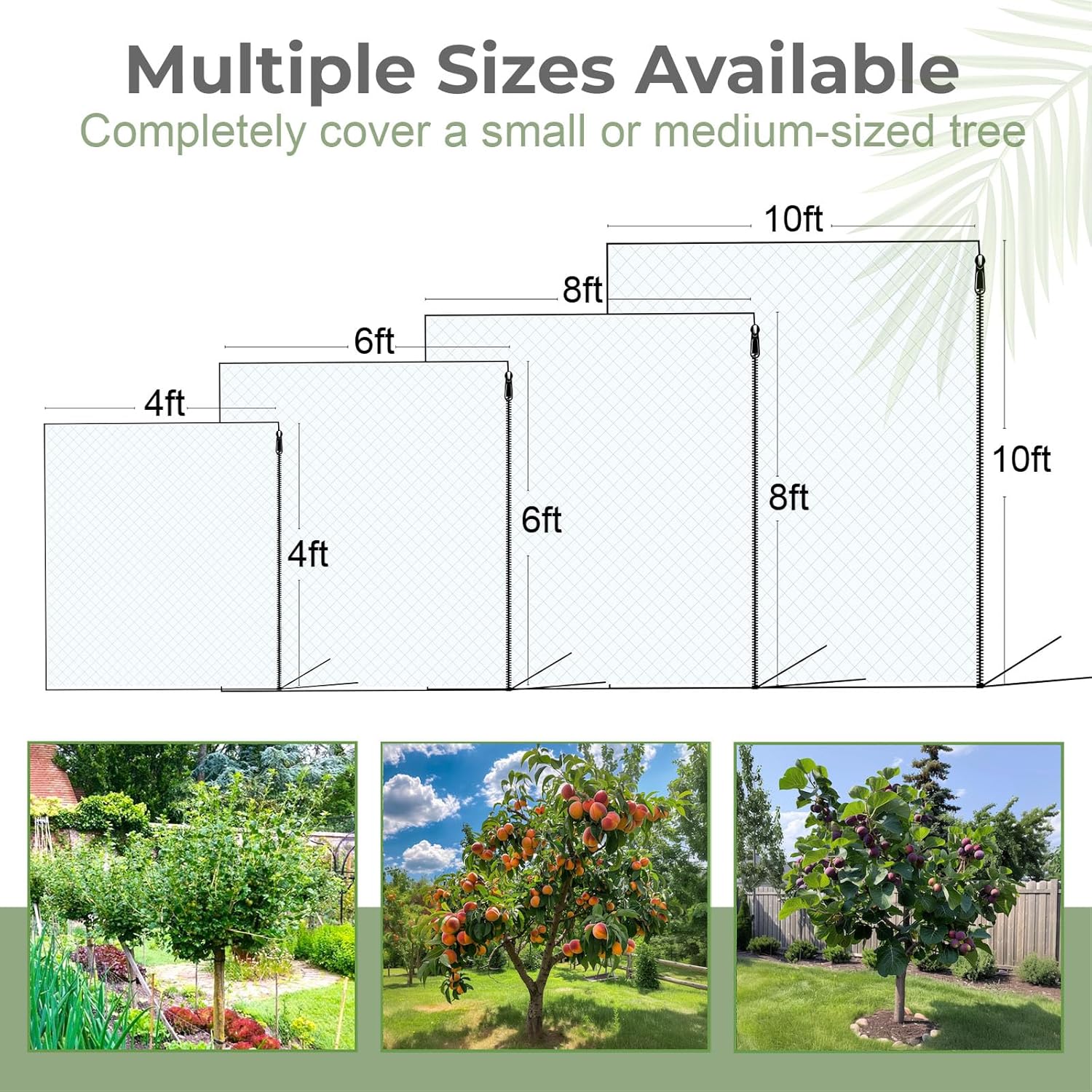 Fruit Tree Netting Cover with  - огляд і ціна Garden Netting Cover