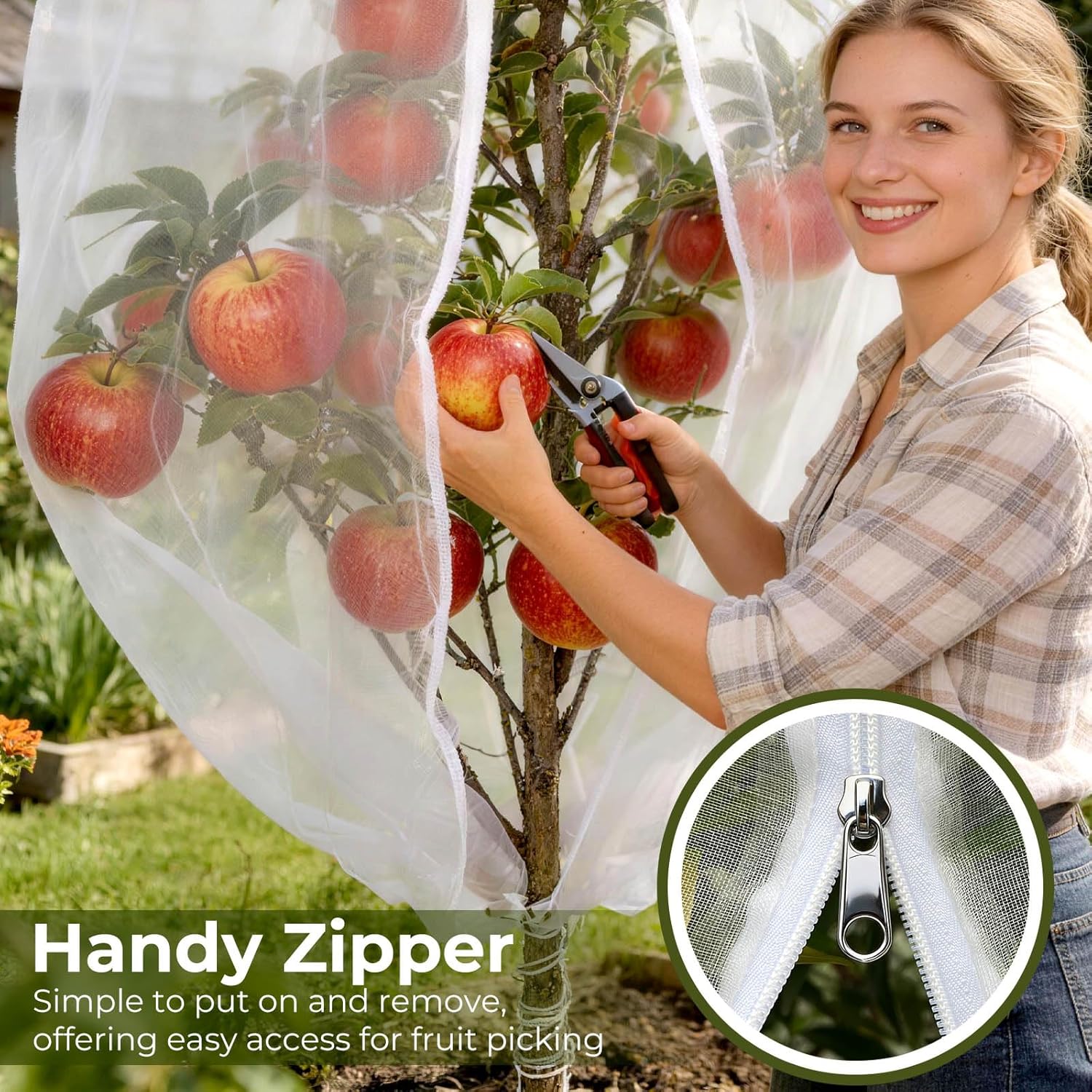 Fruit Tree Netting Cover with  - огляд і ціна Garden Netting Cover