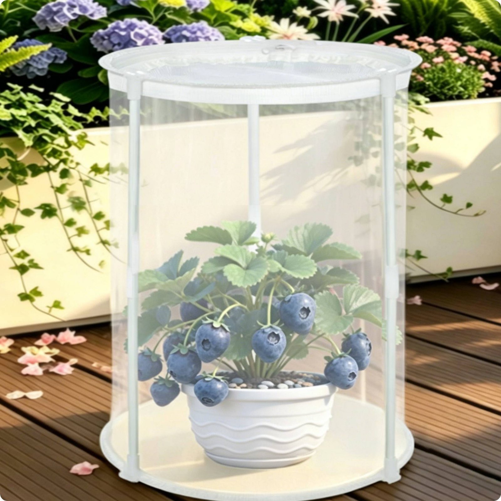 Expandable Plant Cover Portabl - огляд і ціна Garden Netting Cover